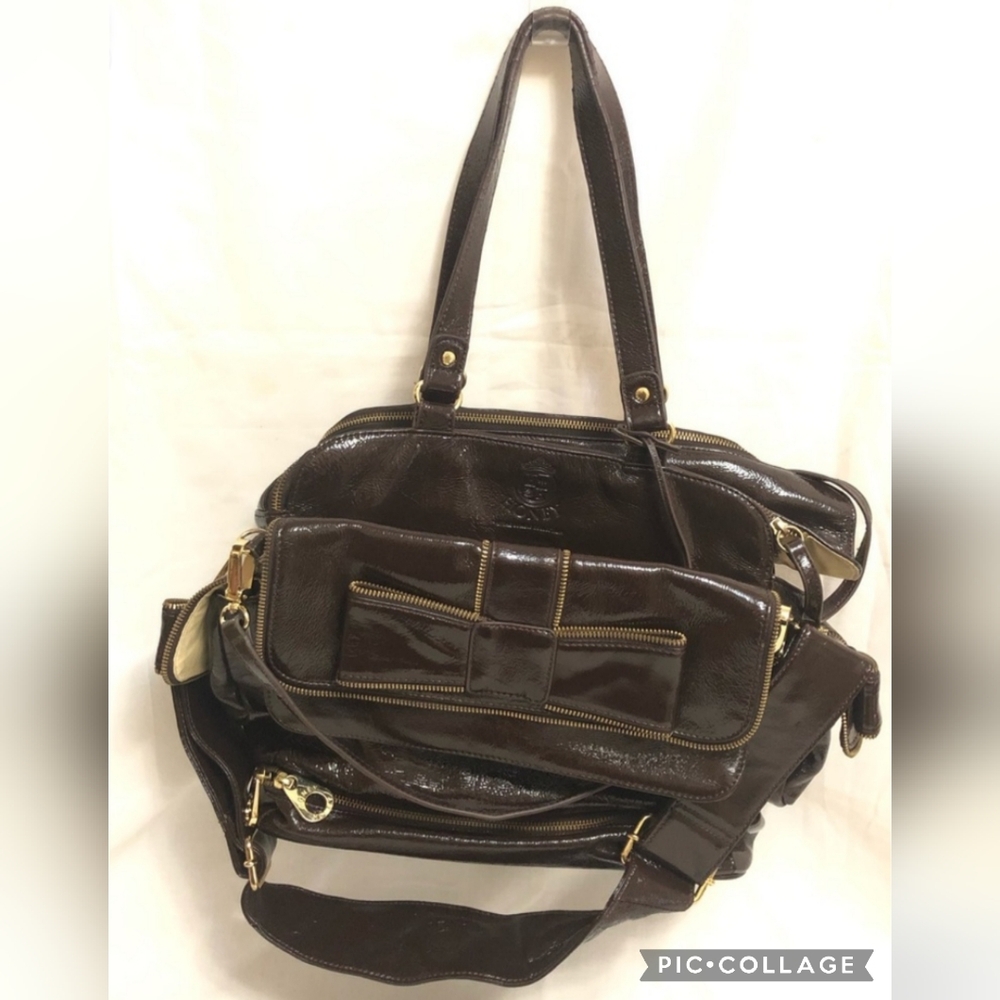 The Honey Bumble Collection Brown Baby Bag or Large Bag